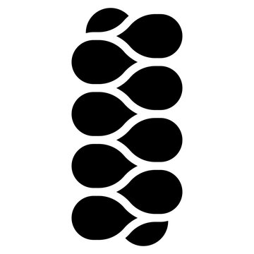 Challah icon, Bakery and baking related vector