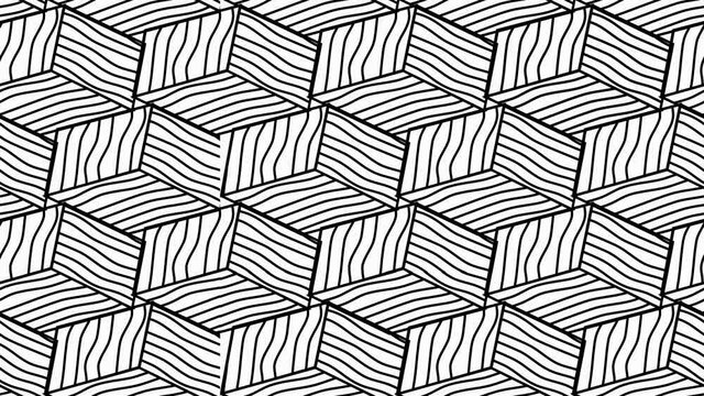 motion background with hand made black bands