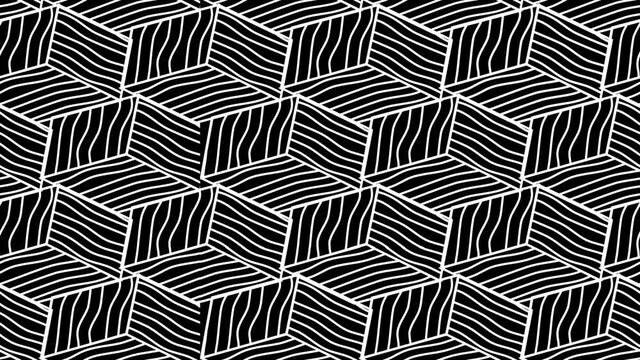 motion background with hand made white bands