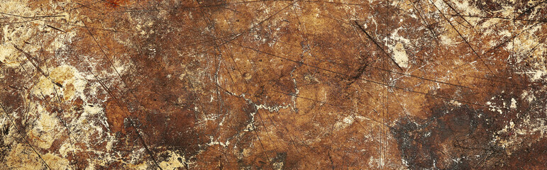 scratched metal texture for background.