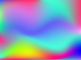 Holographic background. Bright smooth mesh blurred futuristic pattern