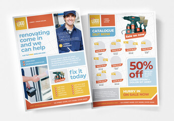 Diy Tool Supply Flyer Layouts - Powered by Adobe