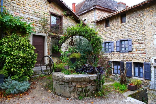 old house in the village