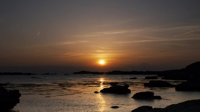 神奈川県城ヶ島の夕景1