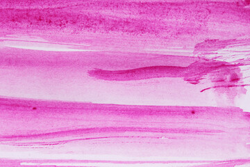 close-up pink watercolor  abstract background