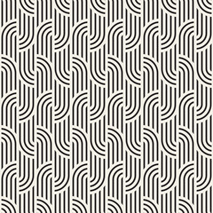 Vector seamless pattern. Modern stylish abstract texture. Repeating geometric tiles