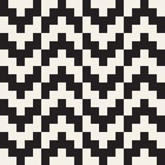 Vector seamless geometric pattern. Simple abstract lines lattice. Repeating elements stylish background
