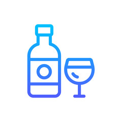 Drink Vector Icon. Hotel and Services Symbol EPS 10 