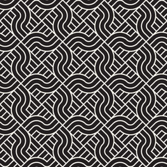 Vector seamless pattern. Modern stylish abstract texture. Repeating geometric tiles