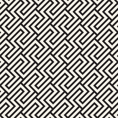 Vector seamless pattern. Modern stylish abstract texture. Repeating geometric tiles