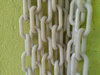 close up of chain