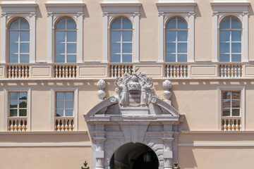 Portal of Prince's Palace of Monaco