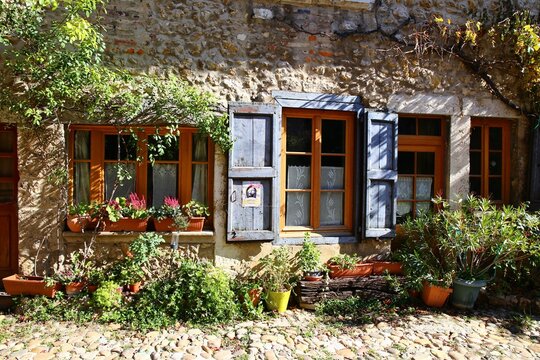 old house in the village