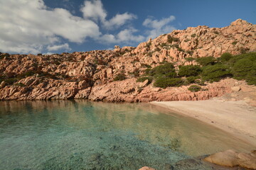 Fototapeta na wymiar Sardegna, Arcipelago di La Maddalena, paesaggi marini