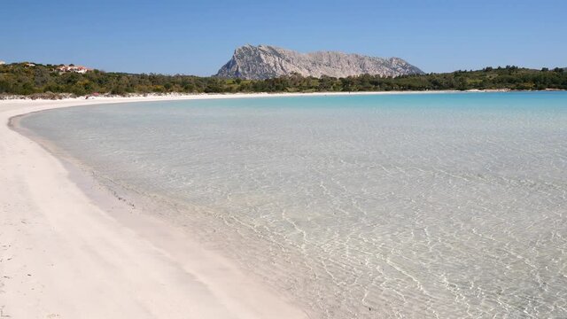 La Bellissima Spiaggia di Cala Brandinchi in localit&agrave; coda cavallo, Sardegna
