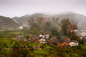 village in the mountains