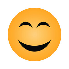 emoji icon design vector graphic