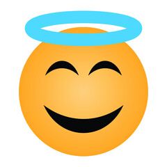 emoji icon design vector graphic