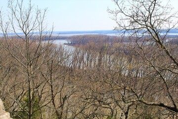 This photo was taken on the Elk River Hiking Trail near Independence, Kansas. 