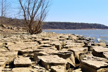 This photo was taken on Perry Lake Hiking Trail.