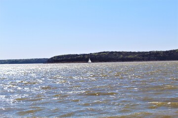 This photo was taken on Perry Lake Hiking Trail.