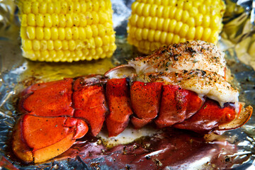 Italian Grilled Lobster Tail