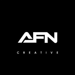 AFN Letter Initial Logo Design Template Vector Illustration