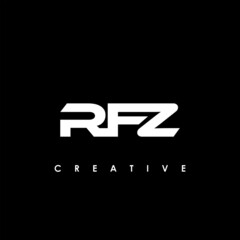 RFZ Letter Initial Logo Design Template Vector Illustration