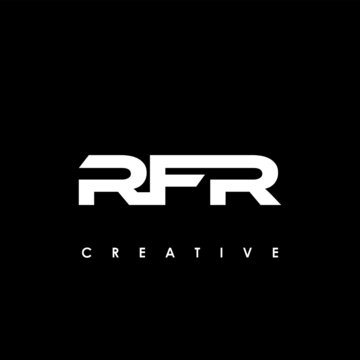 RFR Letter Initial Logo Design Template Vector Illustration