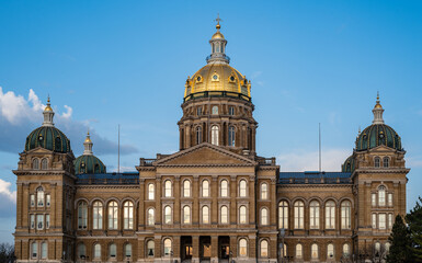Fototapeta na wymiar Iowa State Capitol