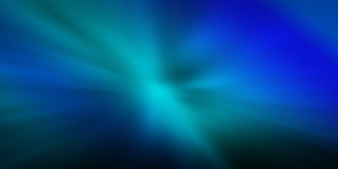 Abstract sunburst coloured in blue	