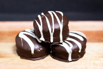 chocolate candy on a plate