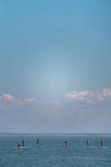 Fototapeta premium boats on the sea