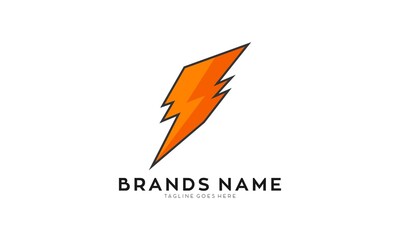 Arrow flash vector logo