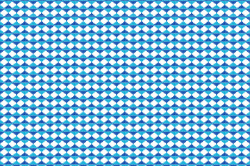 Patrón de cuadrados en dos tonos de azul alternados con cudros blancos estilo ajedrez.