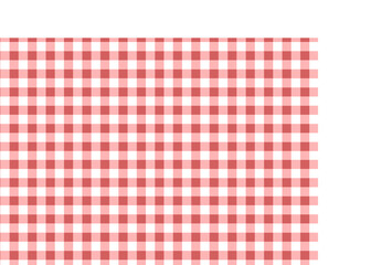 Patrón textil clásico de cuadrados en colores rojo suave y blanco