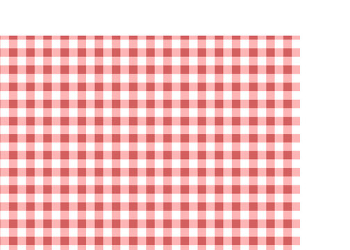Patr&oacute;n textil cl&aacute;sico de cuadrados en colores rojo suave y blanco
