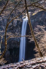 栃木県日光にある華厳の滝