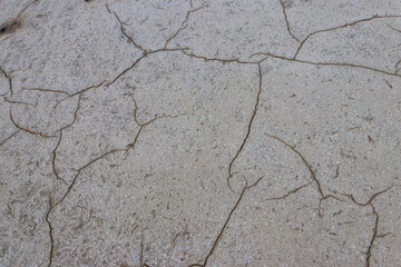 Natural salt crystal texture, macro, close-up. Salty lake background