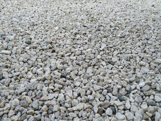 mix color stone gravel