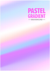 Pastel gradient background based on pink.