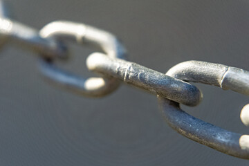 Holding and binding steel (metal) chain - 15