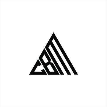 C B M letter logo creative design. CBM icon