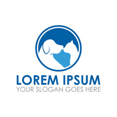 pet care vector , veterinary logo