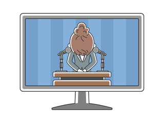 企業の謝罪会見のイラスト Wall Mural Wallpaper Murals R Design 企業の謝罪会見のイラスト Wall Mural Wallpaper Murals R Design