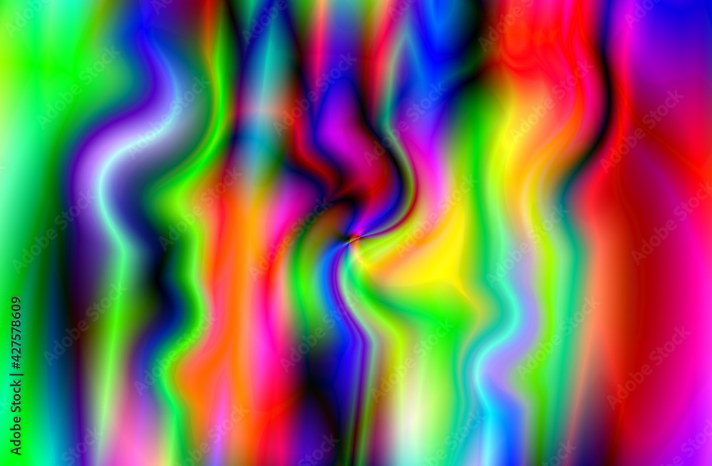 Sticker creative abstract cool universe color background