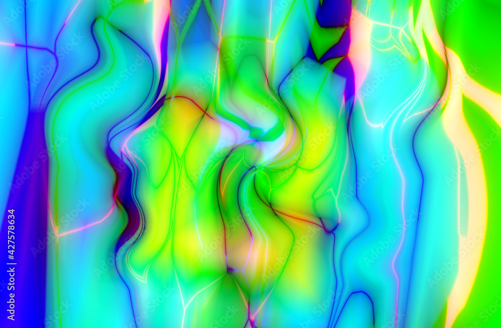 Poster creative abstract cool universe color background