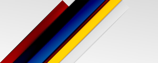 Color abstract lines trendy geometric background for business or technology presentation, internet poster or web brochure cover, wallpaper