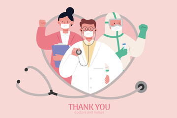 Thank you doctors and nurses
