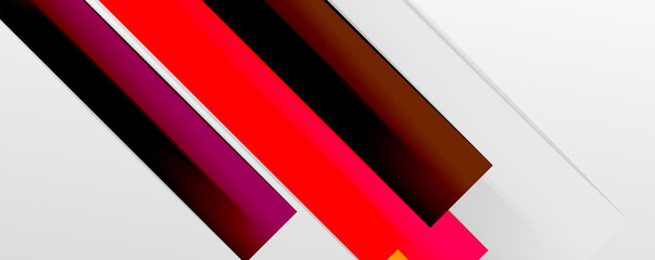 Multicolored lines background. Design template for business or technology presentations, internet posters or web brochure covers